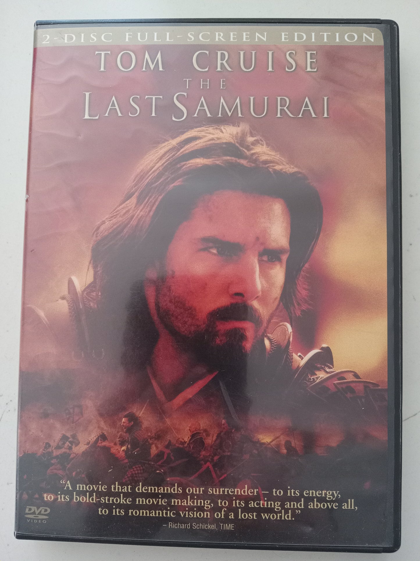 The Last Samurai, 2 Discs, DVD Movie, Tom Cruise Fullscreen, Rated R, USED