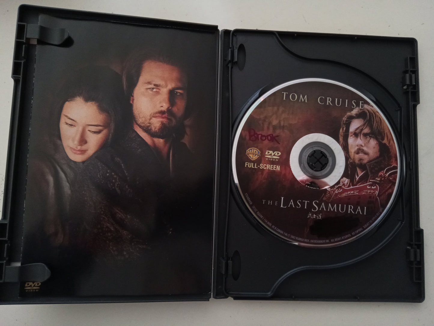 The Last Samurai, 2 Discs, DVD Movie, Tom Cruise Fullscreen, Rated R, USED