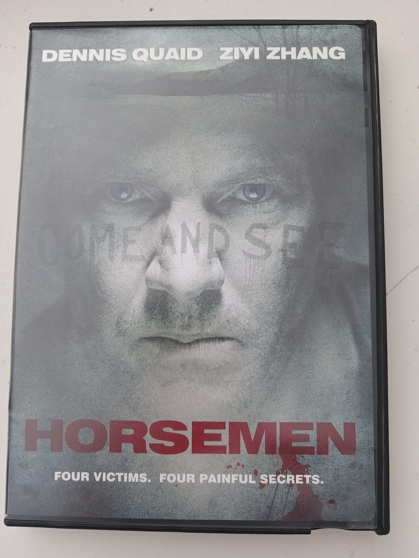 Horsemen, DVD Movie, Dennis Quaid Widescreen, Rated R, USED