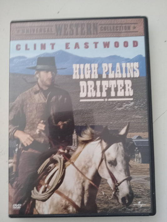 High Plains Drifter, DVD Movie, Clint Eastwood Widescreen, Rated R, USED