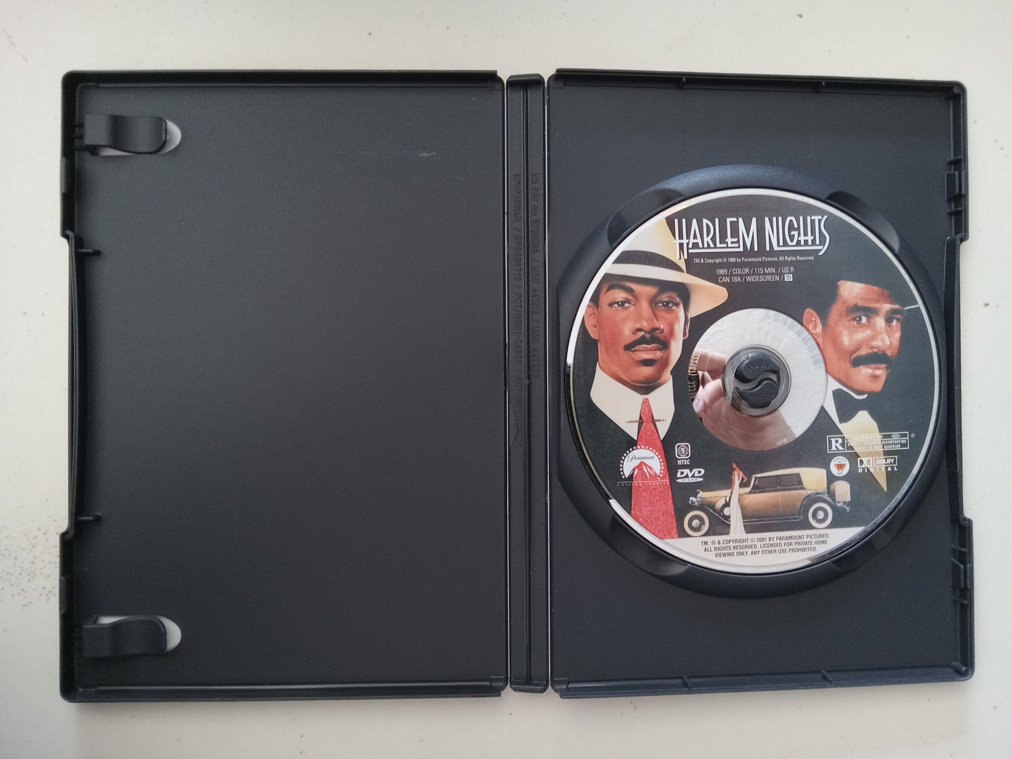 Harlem Nights, DVD Movie, Eddie Murphy Widescreen, Rated R, USED