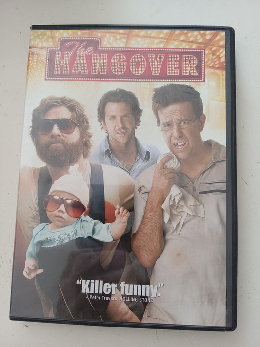 The Hangover, DVD Movie, Bradley Cooper Widescreen, Rated R, USED