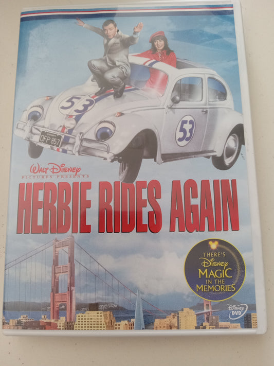 Herbie Rides Again, DVD Movie, Widescreen, Rated G, USED