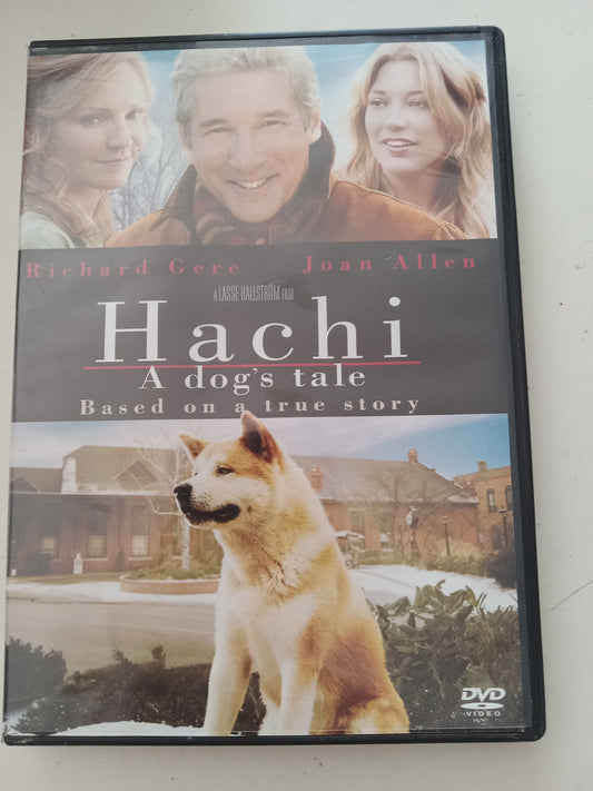 Hachi A Dogs Tale, DVD Movie, Widescreen, Rated G, USED
