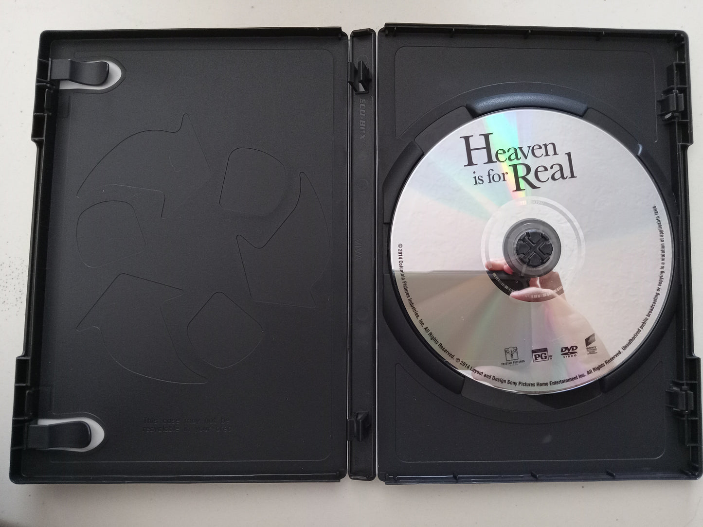 Heaven Is For Real, DVD Movie, Widescreen, Rated PG, USED