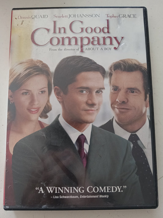 In Good Company, DVD Movie, Dennis Quaid Widescreen, Rated PG-13, USED