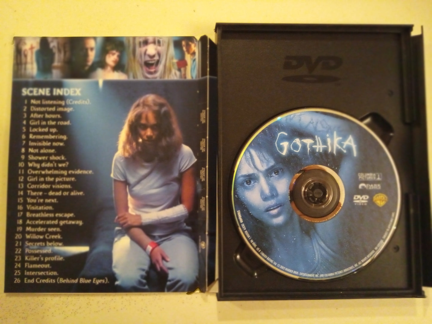 Gothika, DVD Movie, Widescreen/Fullscreen, Rated R, USED