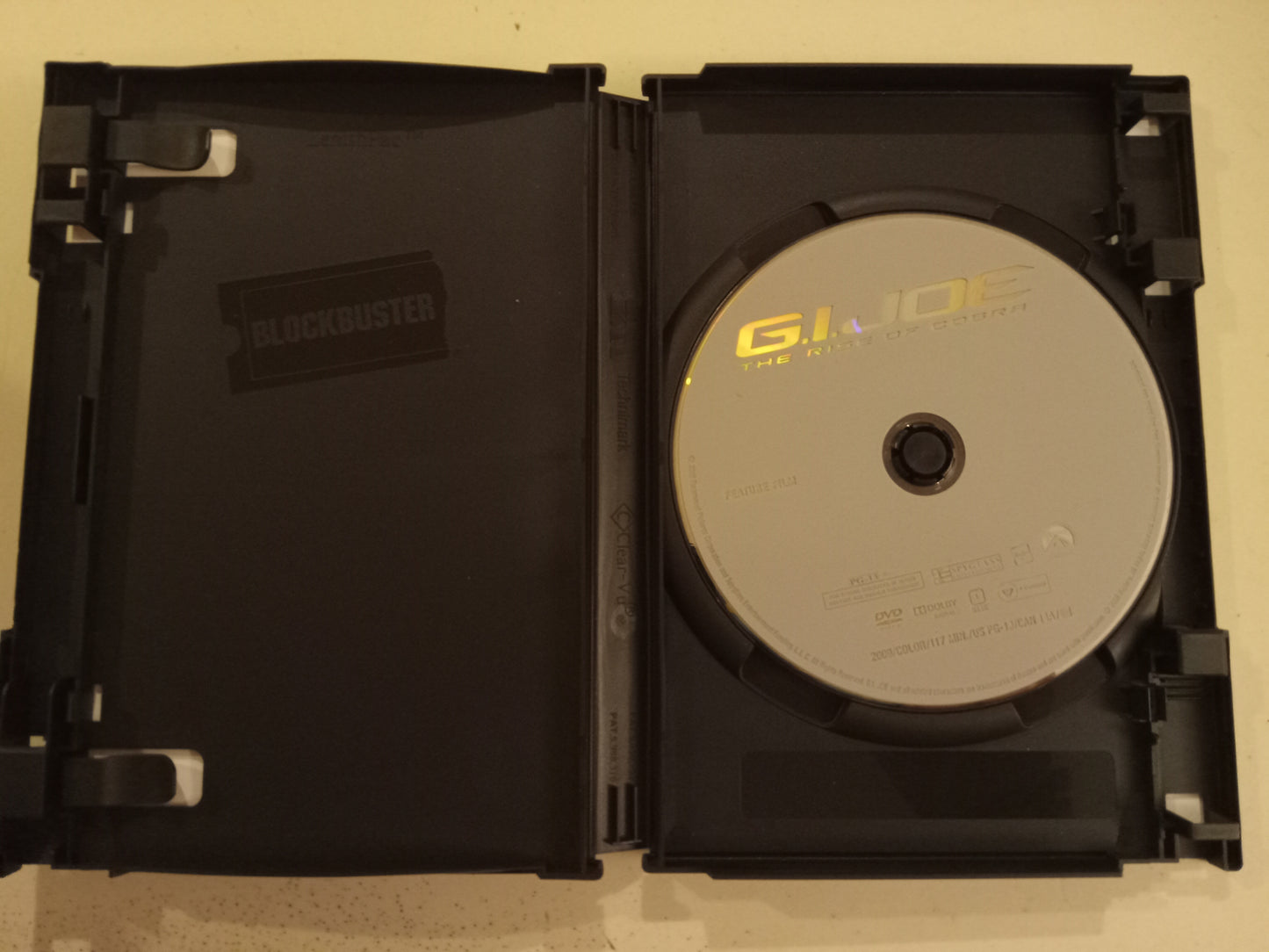 G.I. Joe The Rise Of Cobra, 1/2 Discs Ed. Widescreen, Rated PG-13, USED
