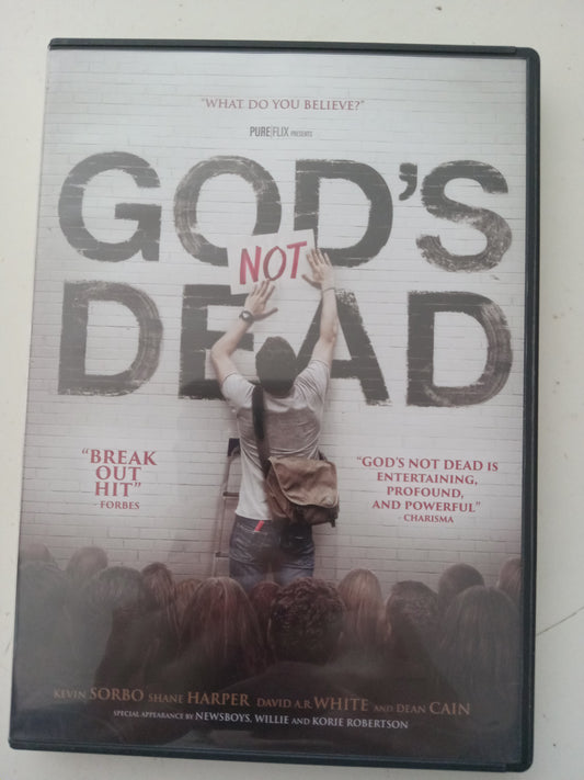 God's Not Dead 1, What Do You Believe DVD Movie, Widescreen, Rated PG, USED