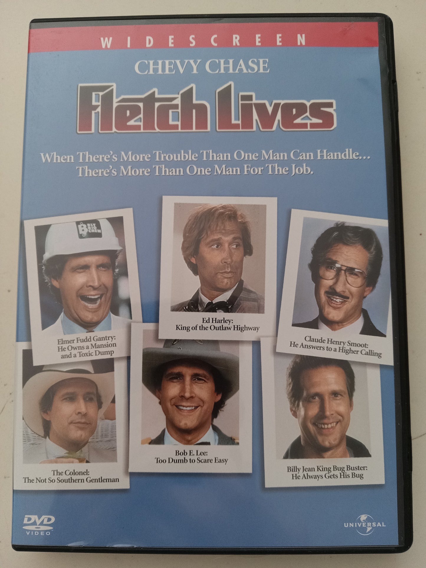 Fletch Lives, DVD Movie, Chevy Chase Widescreen, Rated PG, USED