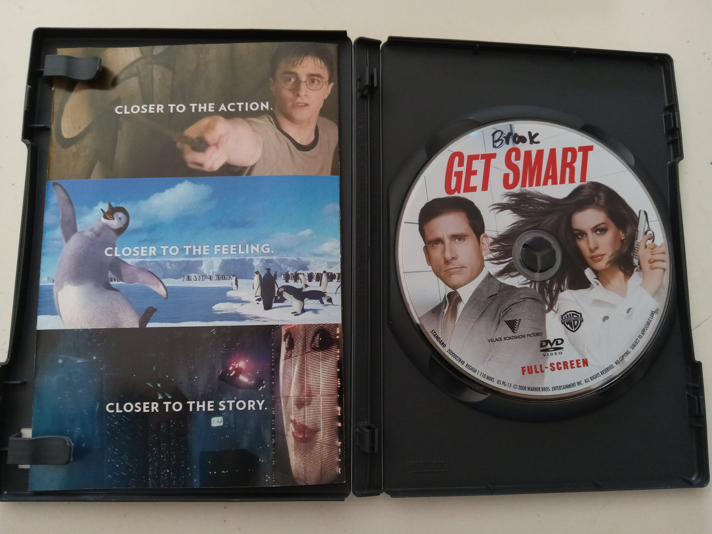 Get Smart, DVD Movie, Steve Carell Fullscreen/Widescreen, Rated PG-13, USED