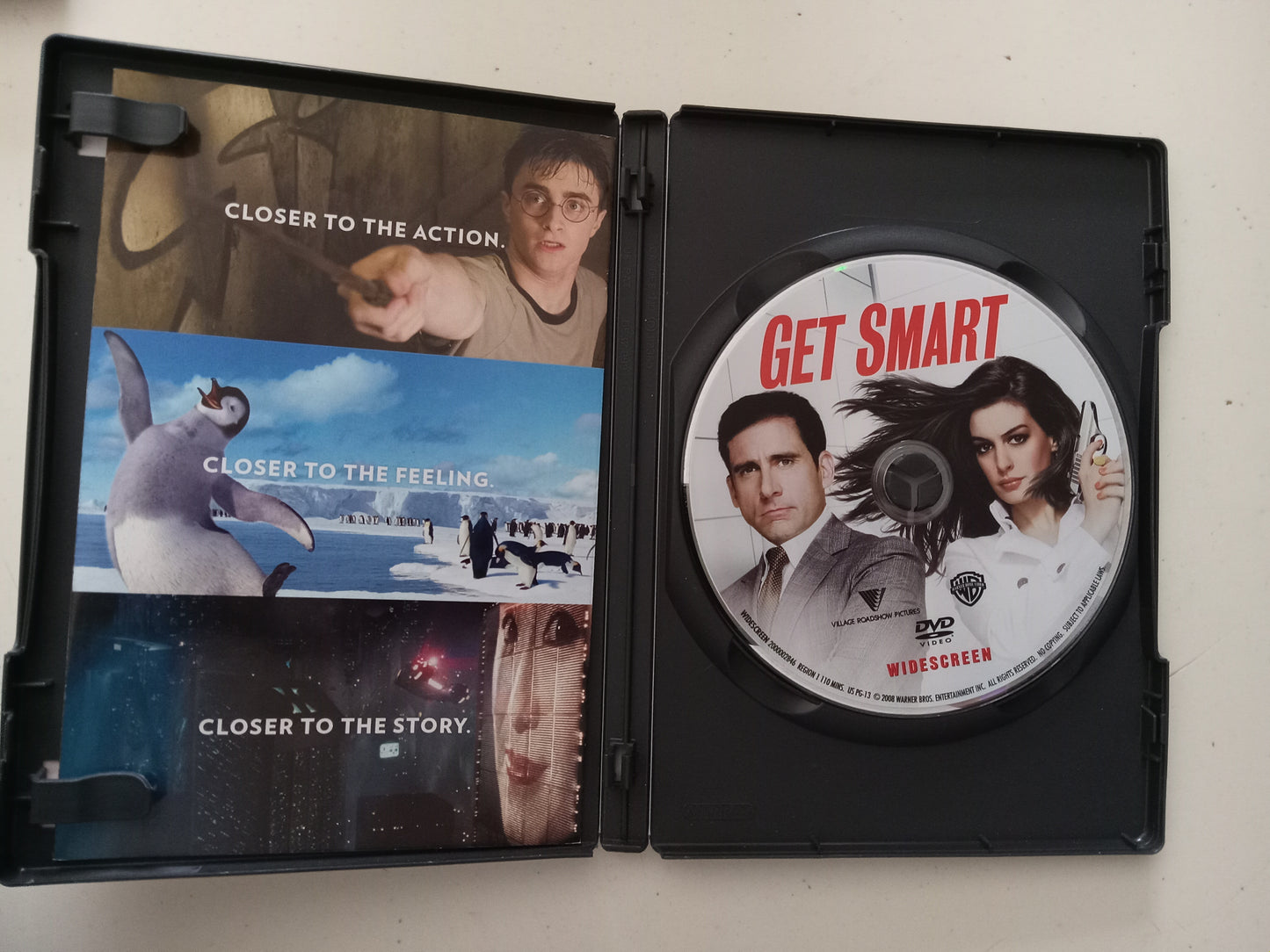Get Smart, DVD Movie, Steve Carell Fullscreen/Widescreen, Rated PG-13, USED