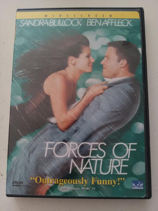 Forces Of Nature, DVD Movie, Sandra Bullock Widescreen, Rated PG-13, USED