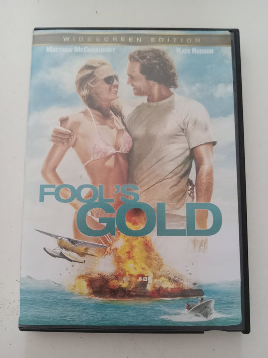 Fool's Gold, DVD Movie, Matthew McConaughey Widescreen, Rated PG-13, USED