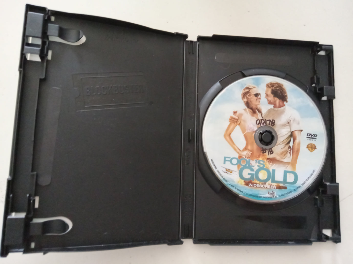 Fool's Gold, DVD Movie, Matthew McConaughey Widescreen, Rated PG-13, USED