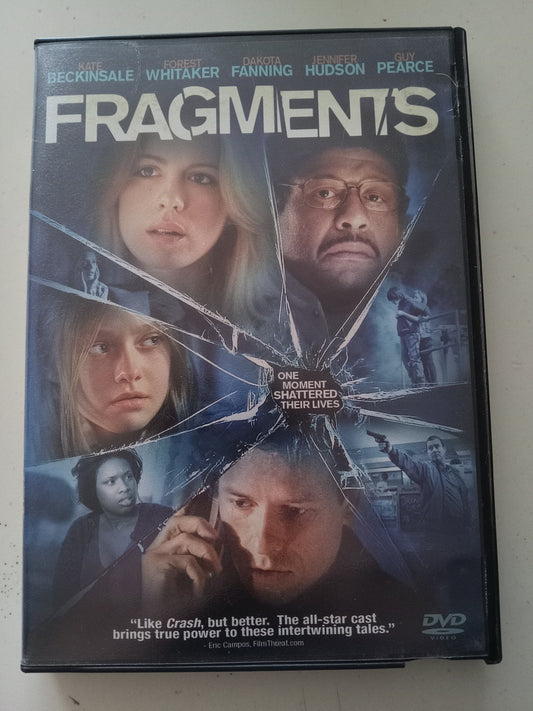Fragments, DVD Movie, Kate Beckinsale Widescreen, Rated R, USED
