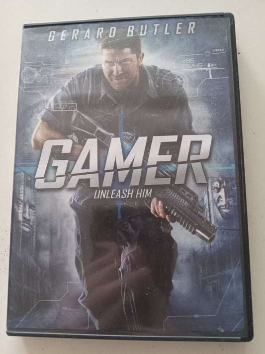 Gamer, DVD Movie, Gerard Butler Widescreen, Rated R, USED