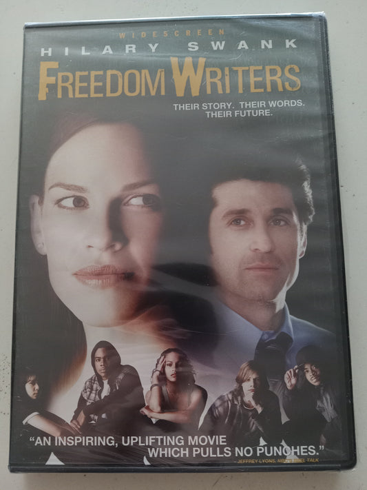 Freedom Writers, DVD Movie, Hilary Swank Widescreen, Rated PG-13, NEW