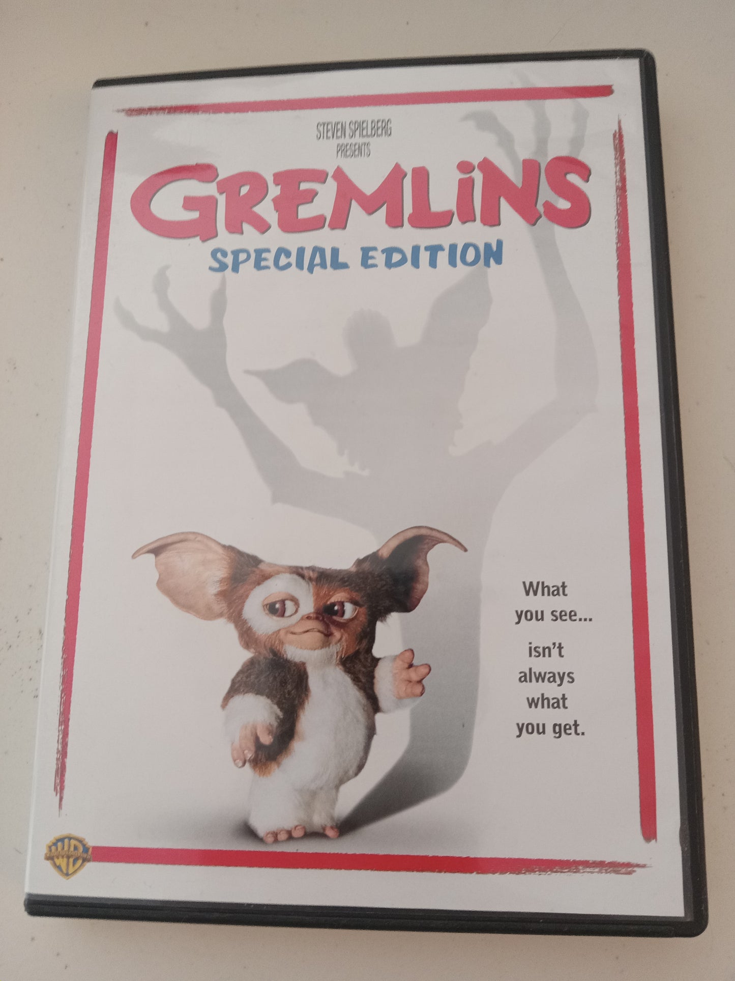 Gremlins, DVD Movie, Steven Spielberg Widescreen, Rated PG, USED