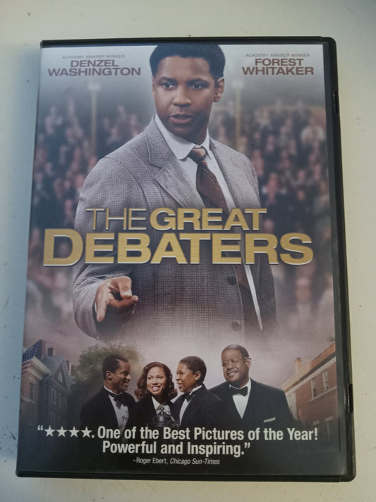 The Great Debaters, DVD Movie, Denzel Washington Widescreen, Rated PG-13, USED