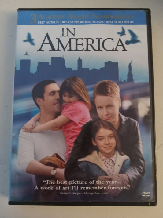 In America, DVD Movie, Samantha Morton Fullscreen, Widescreen, Rated PG-13, USED