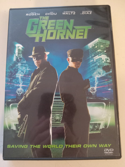 The Green Hornet, DVD Movie, Seth Rogen Widescreen, Rated PG-13, USED
