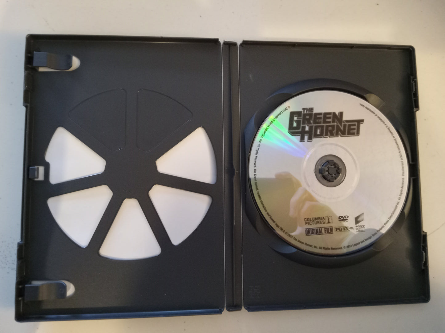 The Green Hornet, DVD Movie, Seth Rogen Widescreen, Rated PG-13, USED