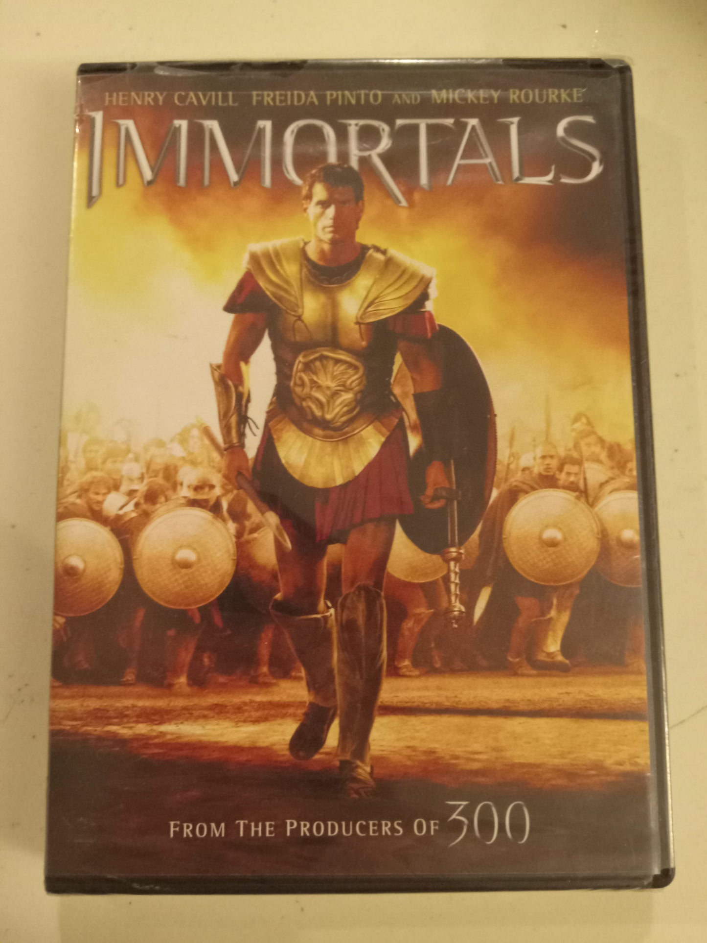 Immortals, DVD Movie, Henry Cavill Widescreen, Not Rated, NEW