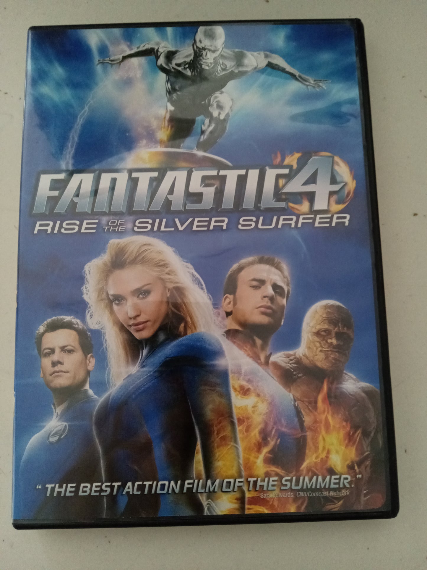 Fantastic 4 Rise Of The Silver Surfer, DVD Movie, Chris Evans Fullscreen, Widescreen, Rated PG, USED