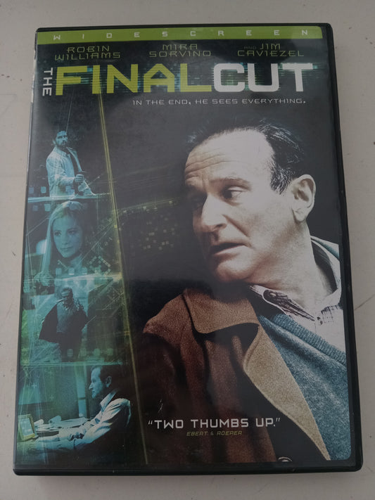 The Final Cut, DVD Movie, Robin Williams Widescreen, Rated PG-13, USED