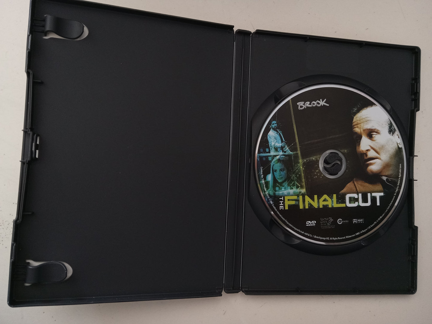 The Final Cut, DVD Movie, Robin Williams Widescreen, Rated PG-13, USED