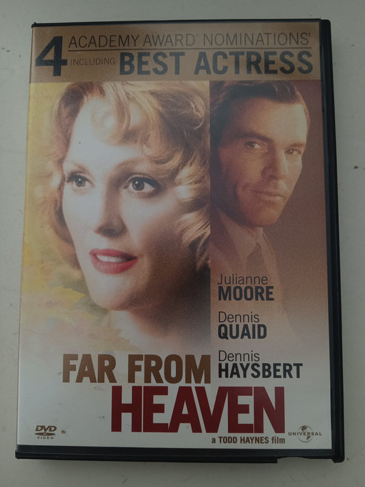 Far From Heaven, DVD Movie, Dennis Quaid Widescreen, Rated PG-13, USED