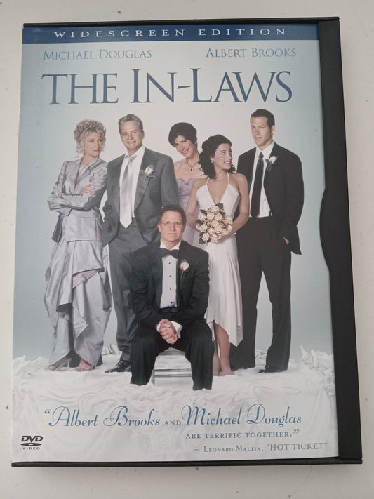 The In-Laws, DVD Movie, Michael Douglas Widescreen, Rated PG-13, USED