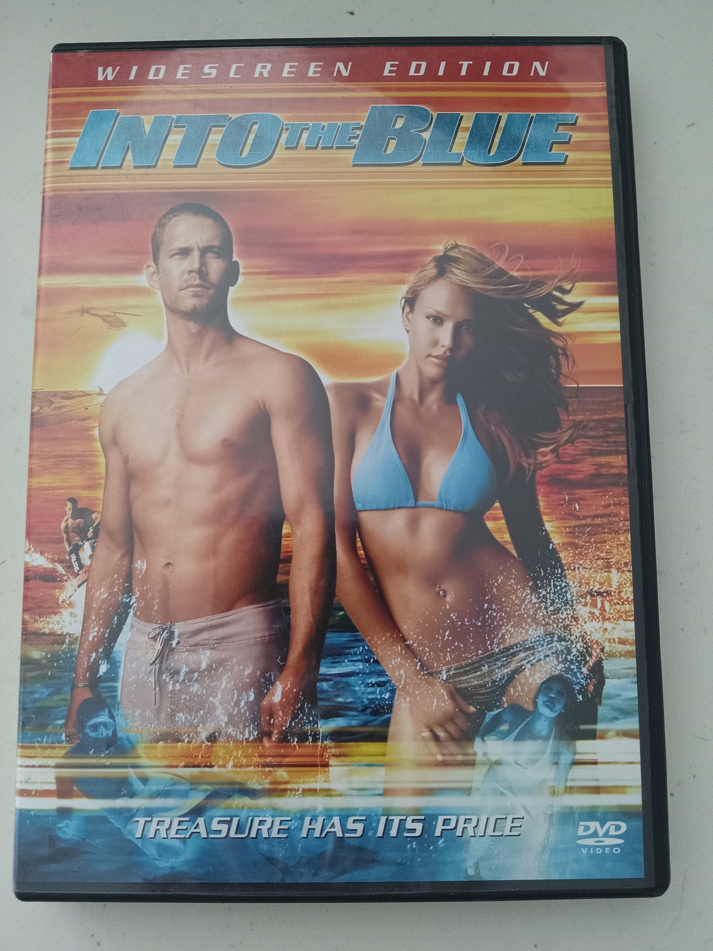 Into The Blue, DVD Movie, Paul Walker Fullscreen/Widescreen, Rated PG-13, USED