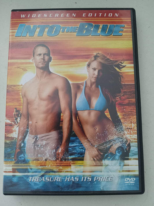 Into The Blue, DVD Movie, Paul Walker Fullscreen/Widescreen, Rated PG-13, USED