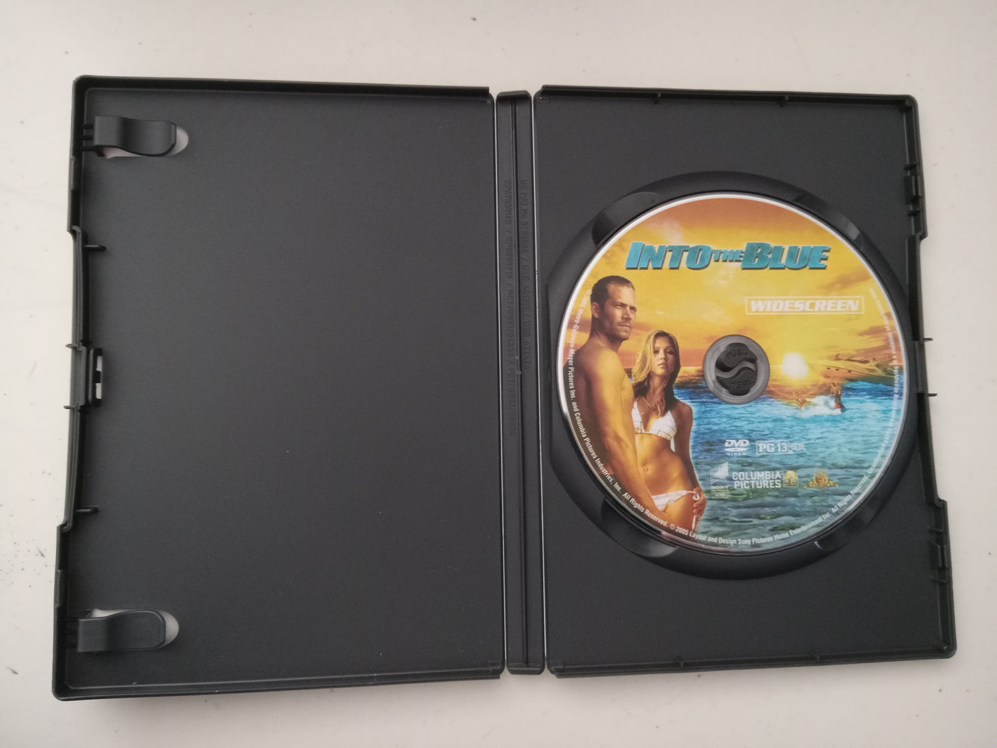 Into The Blue, DVD Movie, Paul Walker Fullscreen/Widescreen, Rated PG-13, USED