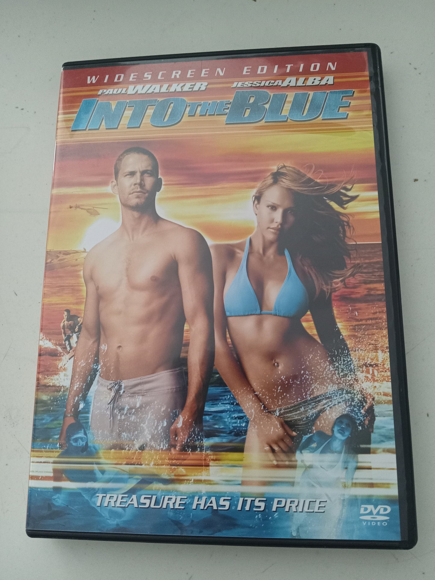 Into The Blue, DVD Movie, Paul Walker Fullscreen/Widescreen, Rated PG-13, USED