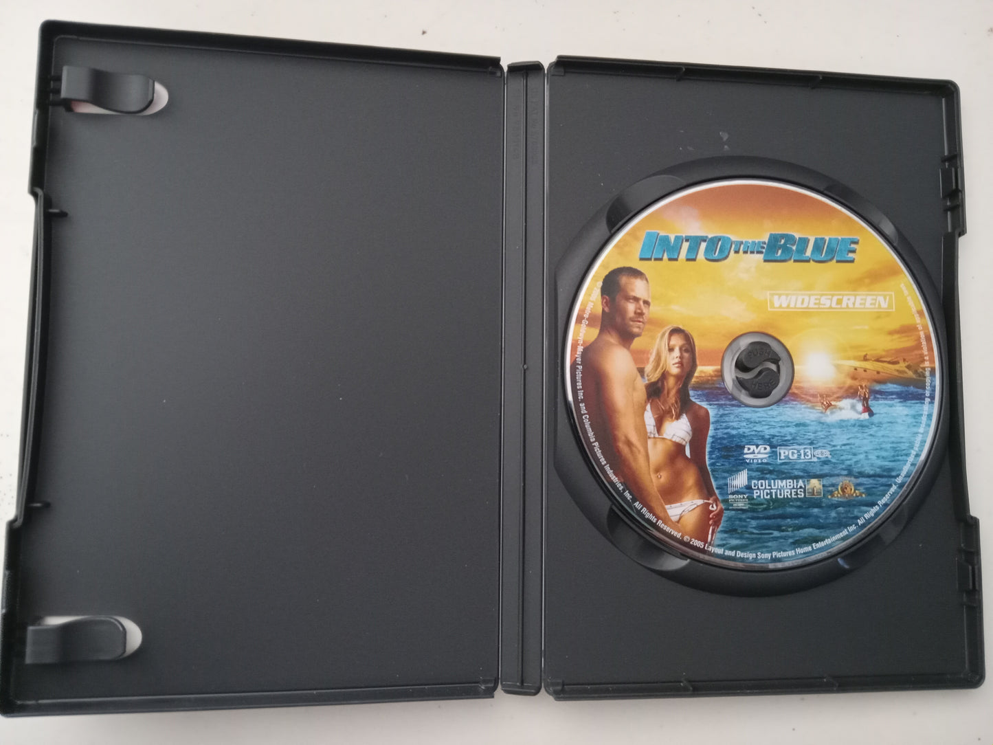 Into The Blue, DVD Movie, Paul Walker Fullscreen/Widescreen, Rated PG-13, USED