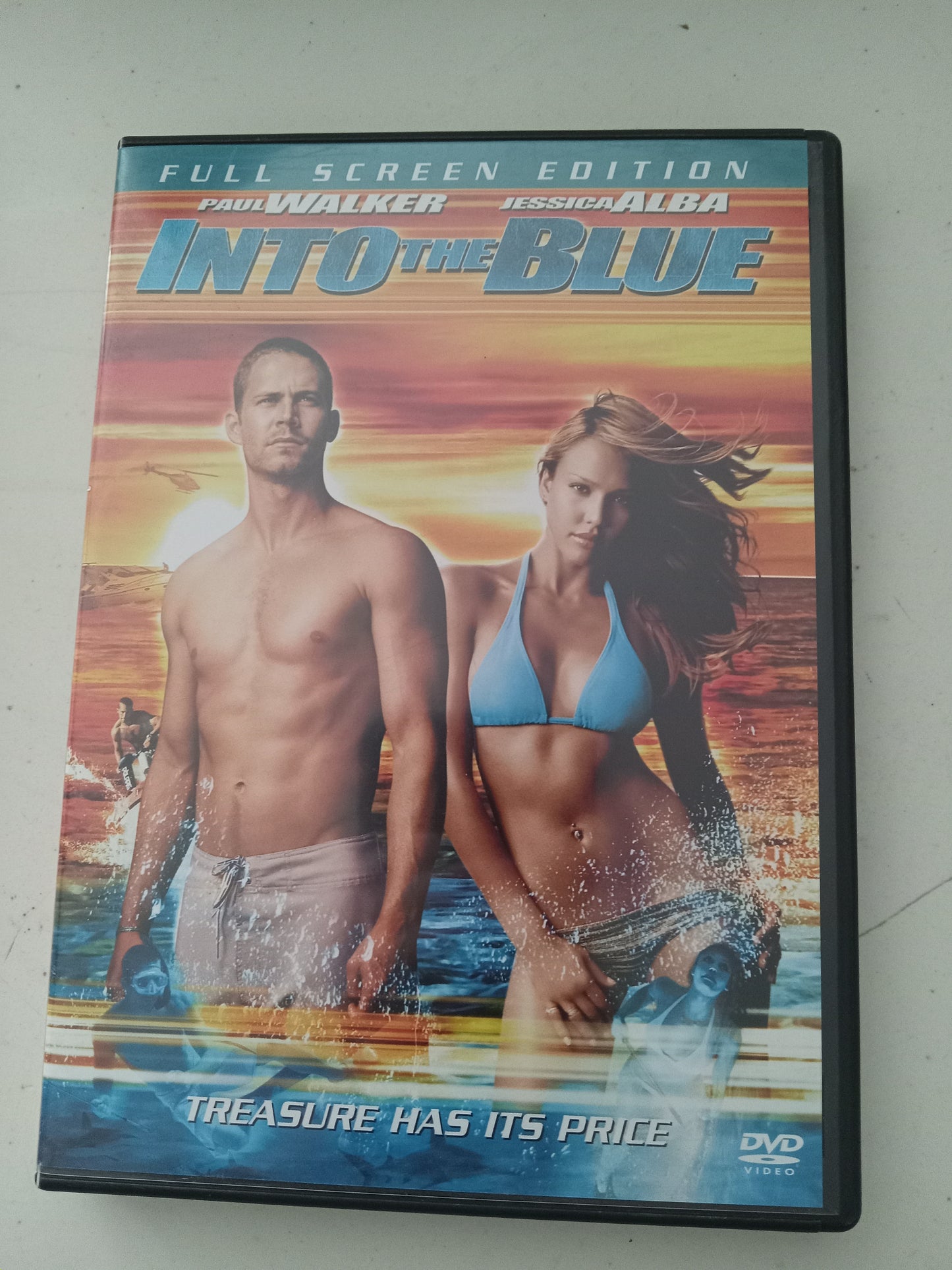 Into The Blue, DVD Movie, Paul Walker Fullscreen/Widescreen, Rated PG-13, USED