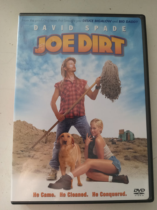 Joe Dirt, DVD Movie, David Spade Fullscreen, Widescreen, Rated PG-13, NEW/USED