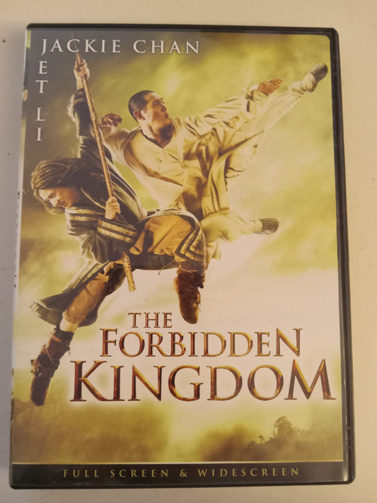The Forbidden Kingdom, DVD Movie, Jackie Chan Fullscreen/Widescreen, Rated PG-13, USED