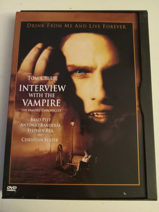 Interview With The Vampire, DVD Movie, Tom Cruise Widescreen, Rated R, USED