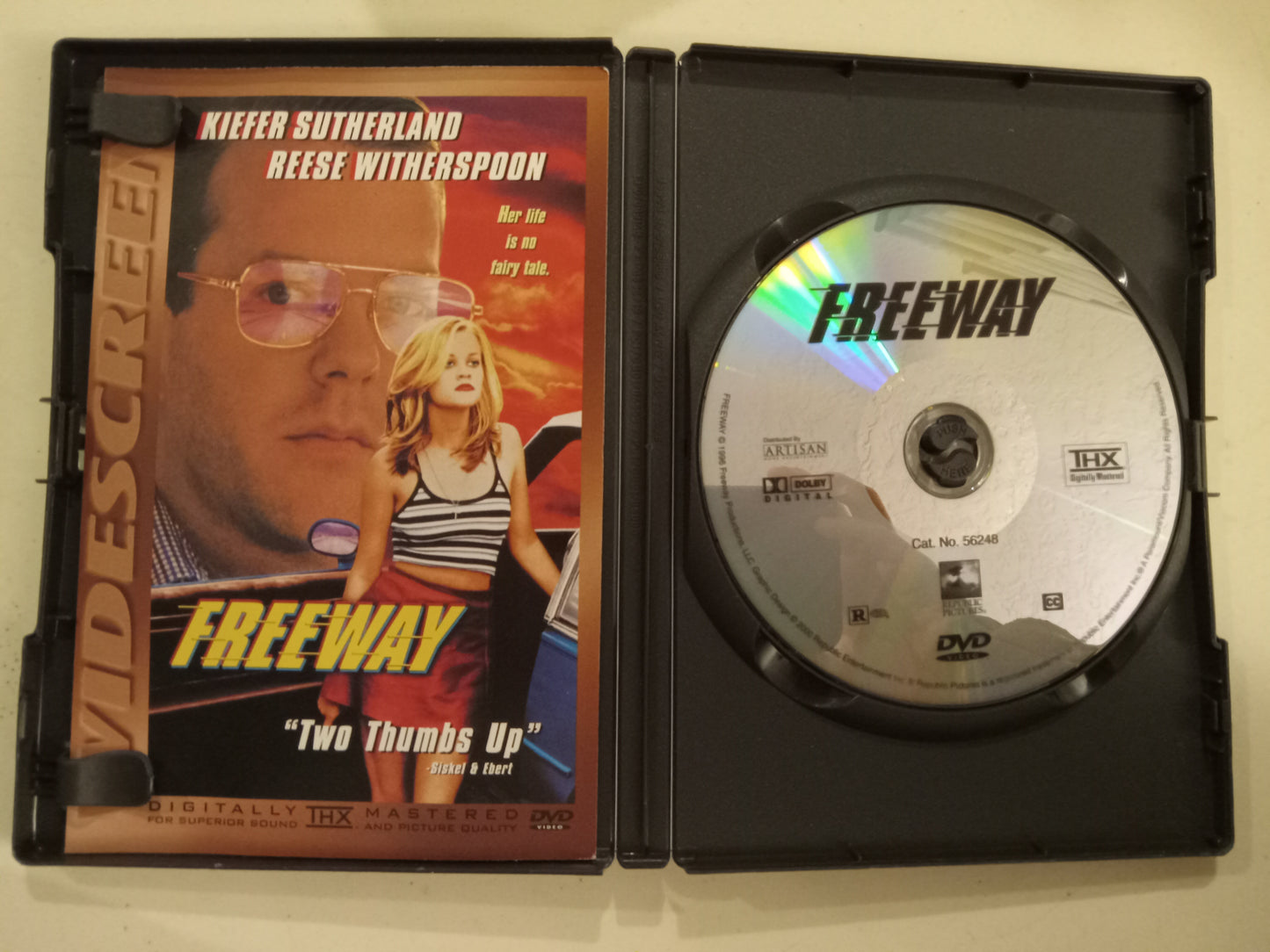 Freeway, DVD Movie, Reese Witherspoon Widescreen, Rated R, USED