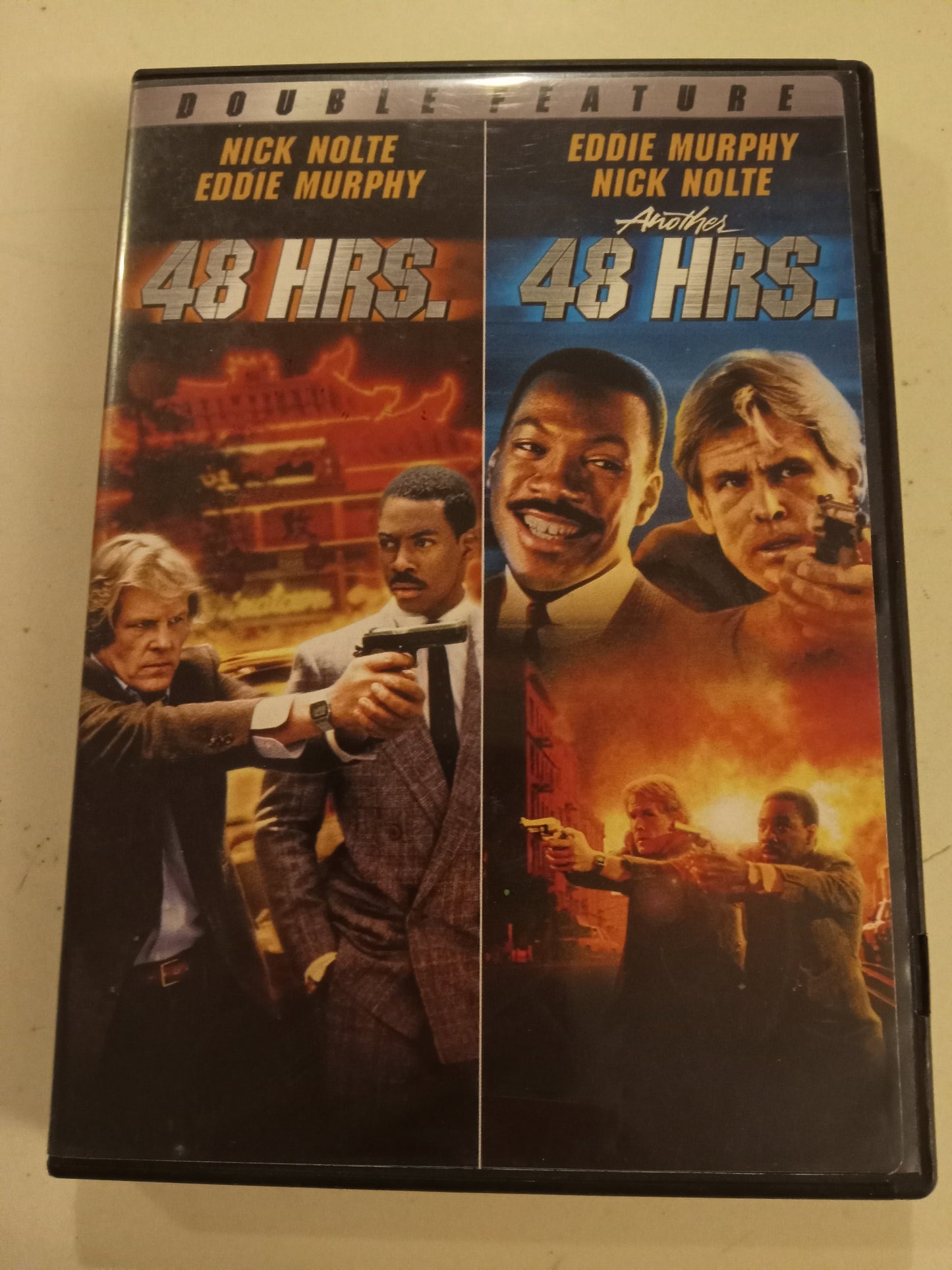 48 Hours & Another 48 Hours, Double Feature, 2 DVD Movies, Eddie Murphy Widescreen, Rated R, USED
