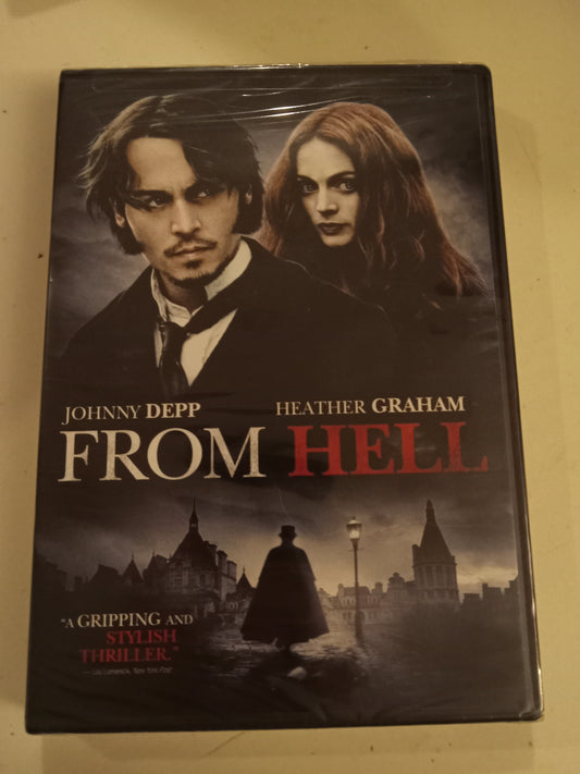 From Hell, DVD Movie, Johnny Depp Widescreen, Rated PG-13, NEW/USED