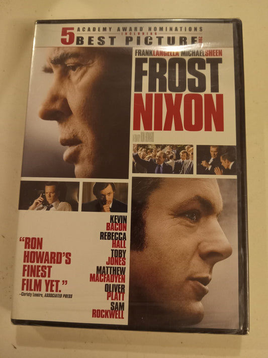 Frost Nixon, DVD Movie, Frank Langella Widescreen, Rated PG-13, NEW