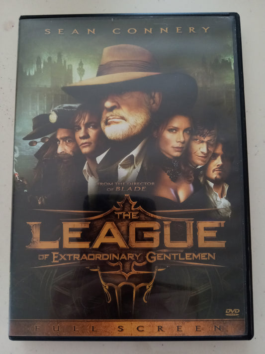 The League Of Extraordinary Gentlemen, DVD Movie, Sean Connery Fullscreen, Rated PG-13, USED