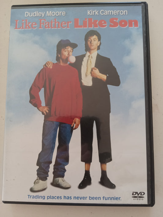 Like Father Like Son, DVD Movie, Dudley Moore Widescreen, Rated PG-13, USED
