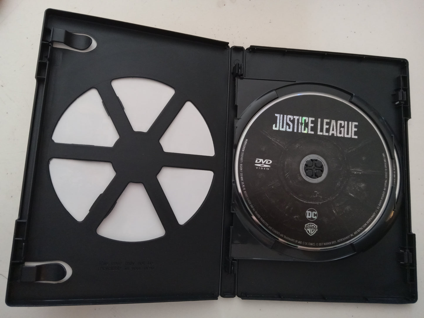 Justice League, 2 Discs, DVD Movie, Ben Affleck Widescreen, Rated PG-13, USED