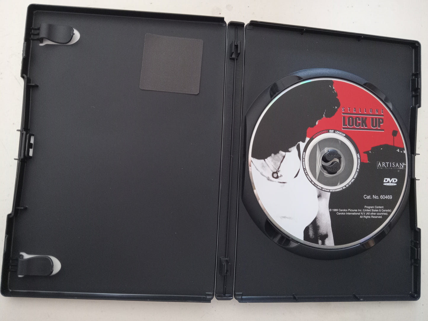 Lock Up, DVD Movie, Sylvester Stallone Widescreen, Rated R, USED